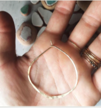 Perfectly Imperfect Hoop