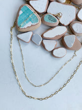 Load image into Gallery viewer, Paperclip layering necklace