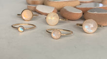 Load image into Gallery viewer, Rainbow Moonstone Ring