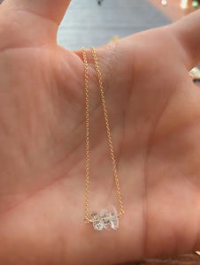 Herkimer Diamond necklace