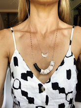 Load image into Gallery viewer, Yin/Yang minimalist necklace